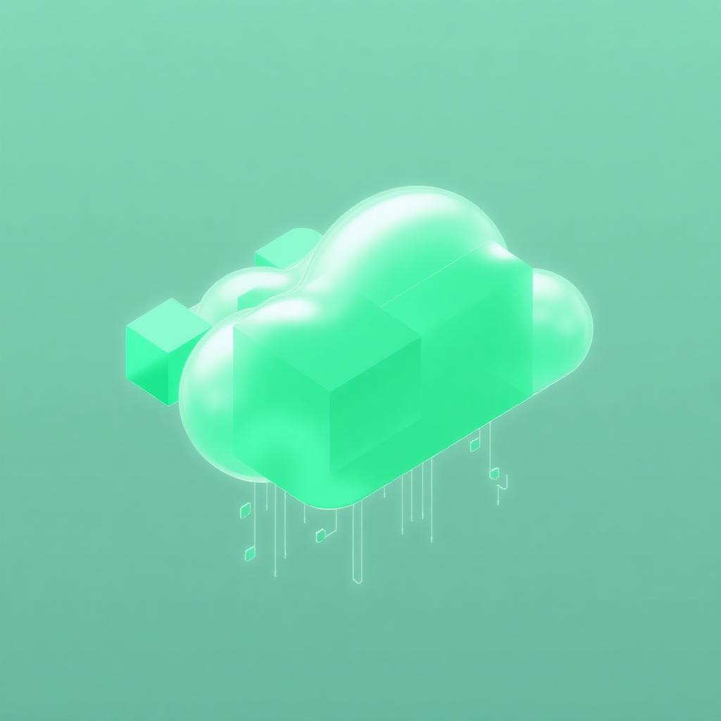 Cloud computing illustration
